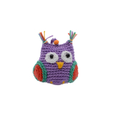 crochet boho keychain