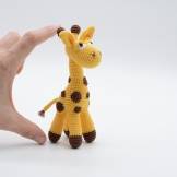 girafa handmade din bumbac